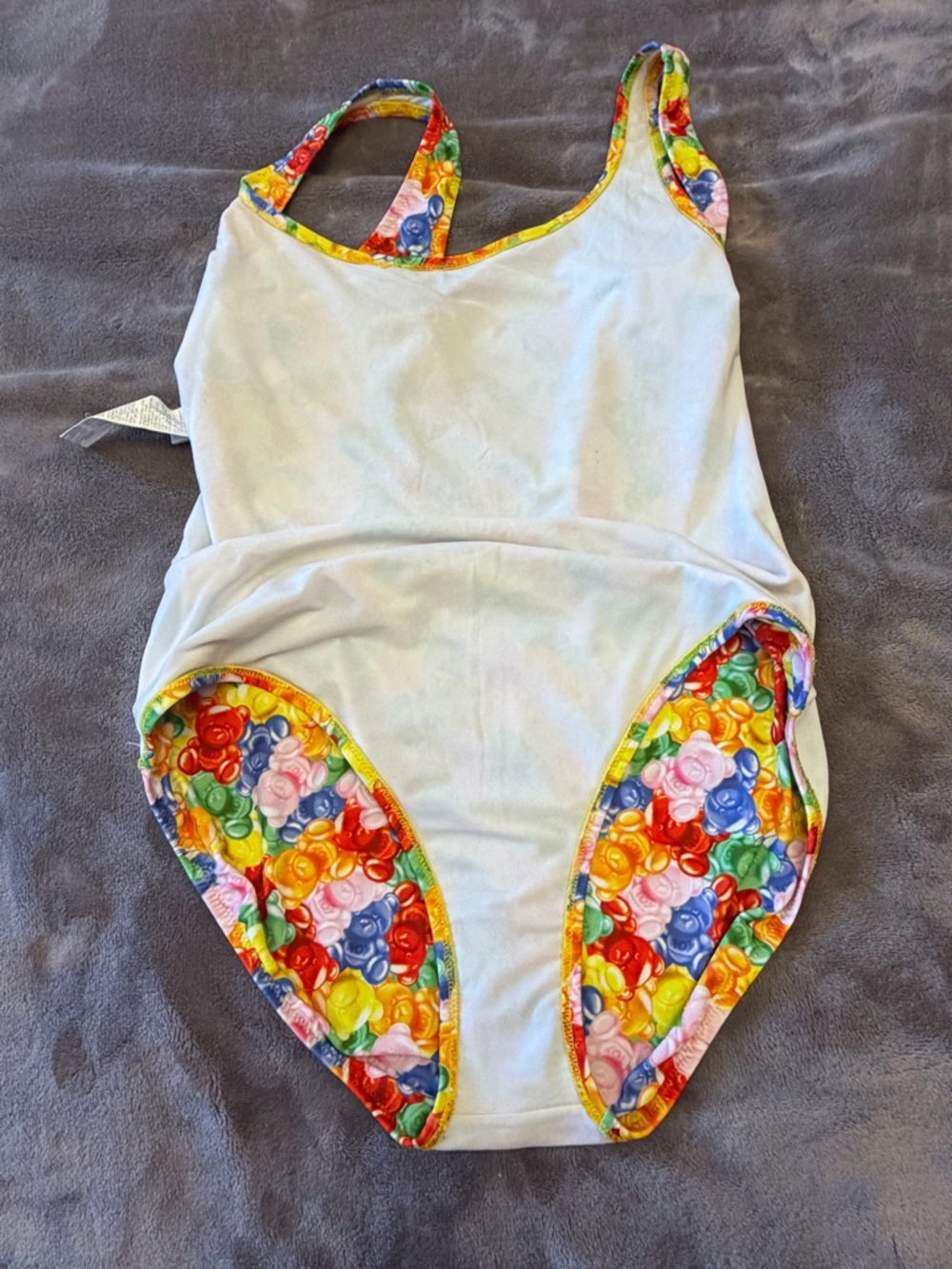 Moschino Multi-Color Floral Print One-Piece Swim - Picture 7 of 9